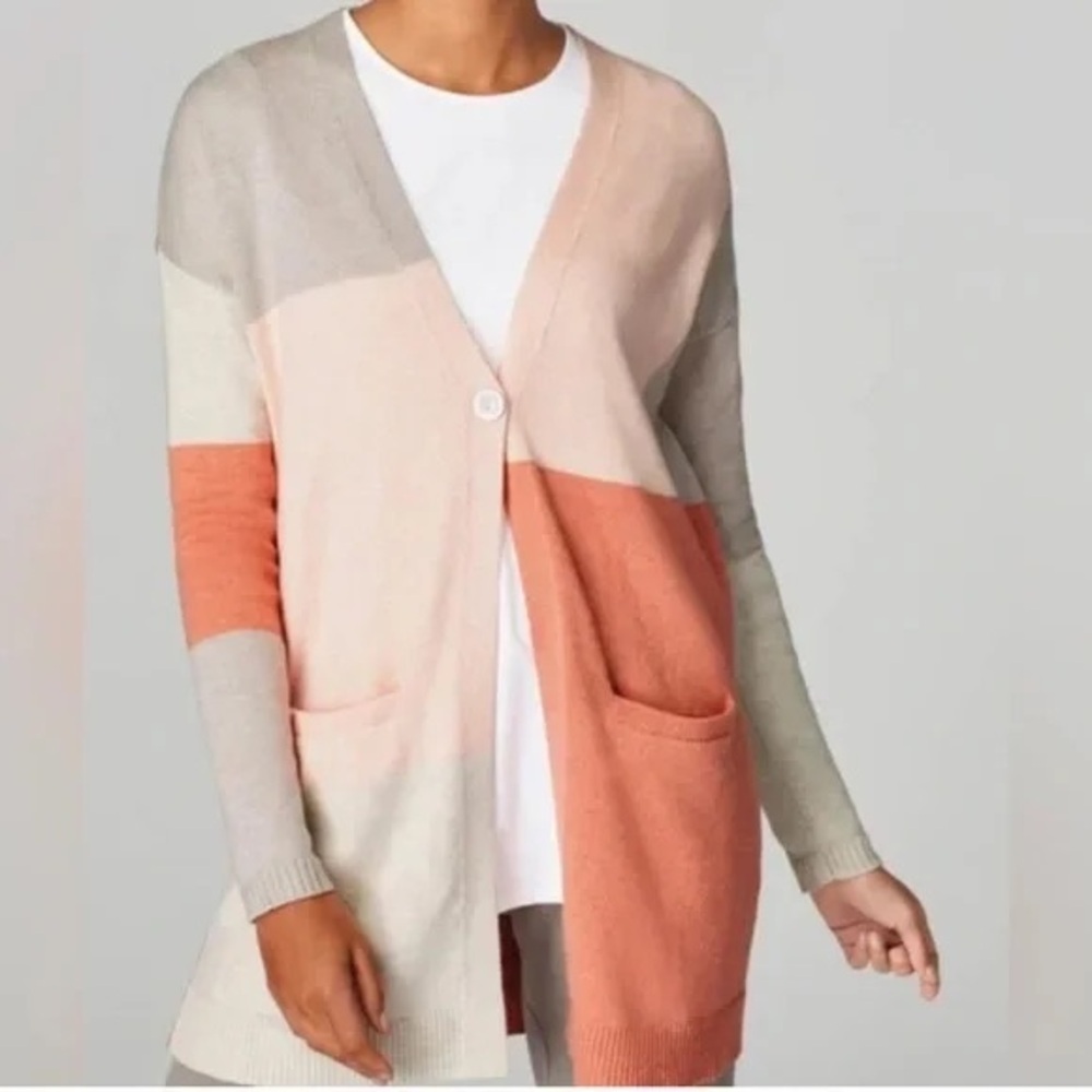 PureJill Colorblock Cardigan - Picture 7 of 7